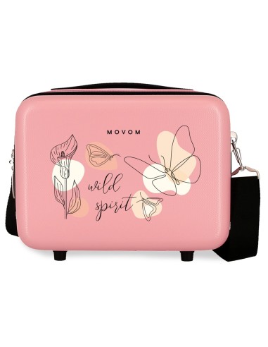 3941921 ADAPT. ABS VANITY CASE. MOVOM LUGGAGE NUDE